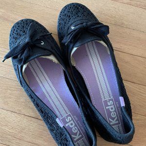 Keds Women's Teacup Crochet Flat Shoe - 9